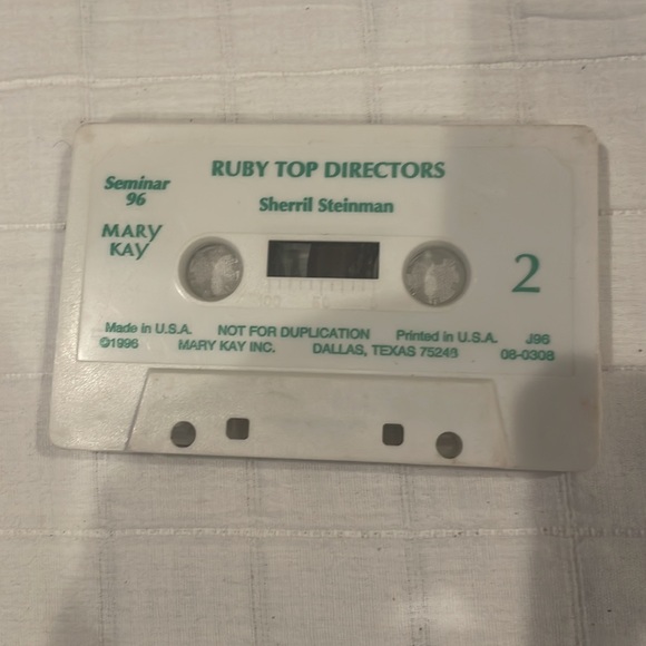 Mary Kay cassette tape bundle Ruby Arena speeches top directors consultants - Picture 12 of 16